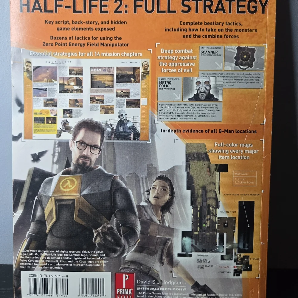 XBOX PRIMAS OFFICIAL STRATEGY GUIDE (Half-Life 2)